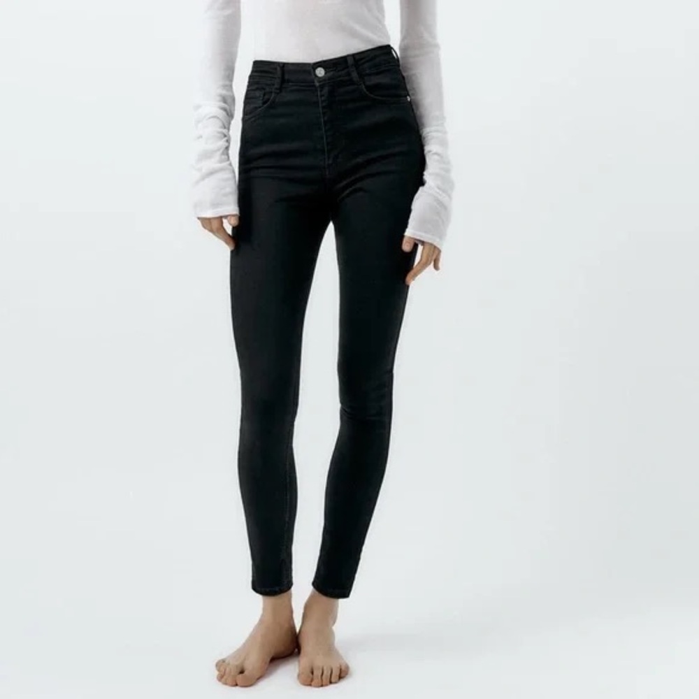 Zara Skinny High Rise Jeans